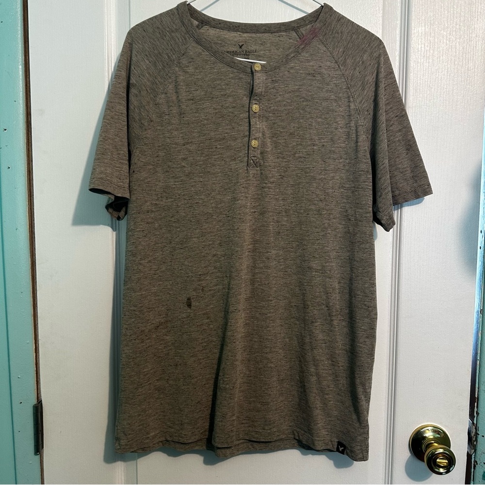 🎀American Eagle Outfitters Gray Short Sleeve Tee